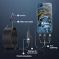 🔍💧 Caméra endoscopique HD étanche – Sonde de 8 mm, connexion mobile et éclairage LED