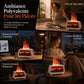 🕯️💧 Petit humidificateur à effet de flamme – Brume ultrasonique, ambiance lumineuse et diffuseur d’arômes