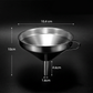 📢📢 -50 % !! ⏰ Entonnoir filtrant en acier inoxydable pour la cuisine et le laboratoire ✨