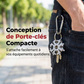 🧰❄️ Multi-outil flocon de neige 20-en-1 – Format de poche, acier robuste et réparations pratiques