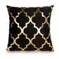📢📢50% DE RÉDUCTION !! ⏰ Housse de Coussin Style Européen Classique À Dorure 45x45cm – Décoration Canapé (Coussin Non Inclus)