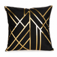 📢📢50% DE RÉDUCTION !! ⏰ Housse de Coussin Style Européen Classique À Dorure 45x45cm – Décoration Canapé (Coussin Non Inclus)