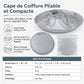 ✂️ PROMO FLASH : 50% DE RÉDUCTION ! Cape de Coupe de Cheveux Respirante – Rainure Intégrée Anti-Désordre, Surface Imperméable & Tissu Antistatique Facile à Nettoyer for des Coupes à Domicile Sans Tracas ✨💇