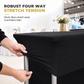 📢📢50% DE RÉDUCTION !! ⏰Nappe Extensible Élastique Rectangulaire pour Mariages, Banquets et Réunions