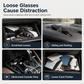 🕶️ OFFRE LIMITÉE –50% 🚗 Porte-Lunettes de Soleil Voiture — Clip Magnétique en Cuir, Support Tickets & Cartes