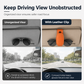 🕶️ OFFRE LIMITÉE –50% 🚗 Porte-Lunettes de Soleil Voiture — Clip Magnétique en Cuir, Support Tickets & Cartes