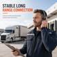 📢📢50% DE RÉDUCTION !! ⏰ Casque Bluetooth Sans Fil avec Réduction de Bruit ENC & Couplage Auto – Service Client & Chauffeurs Routiers