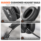 📢📢50% DE RÉDUCTION !! ⏰ Casque Bluetooth Sans Fil avec Réduction de Bruit ENC & Couplage Auto – Service Client & Chauffeurs Routiers
