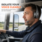 📢📢50% DE RÉDUCTION !! ⏰ Casque Bluetooth Sans Fil avec Réduction de Bruit ENC & Couplage Auto – Service Client & Chauffeurs Routiers