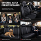 📢📢50% DE RÉDUCTION !! ⏰ Housses de Siège Auto Universelles Cuir 5D – Protection Intégrale Toutes Saisons pour Voiture 5 Places