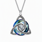 ⏳Spécial à durée limitée⏰Pendentif nœud celtique pierre de naissance – Collier femme symbolique