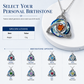 ⏳Spécial à durée limitée⏰Pendentif nœud celtique pierre de naissance – Collier femme symbolique