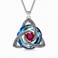 ⏳Spécial à durée limitée⏰Pendentif nœud celtique pierre de naissance – Collier femme symbolique