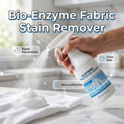 🌿 PROMO FLASH : 50% DE RÉDUCTION ! Spray Détachant Textile aux Bio-Enzymes – Formule Moussante Pénétration Profonde, Anti-Taches Puissant & Zéro Résidu 500 ml for un Linge Frais et Éclatant Sans Effort ✨👕