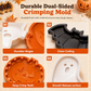 ⏳ Offre limitée −50% ⏰ Moules à Chaussons Halloween Forme Citrouille, Fantôme et Chauve-Souris – Plateaux Plastique PP et Assiettes Snack Décoratives