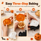 ⏳ Offre limitée −50% ⏰ Moules à Chaussons Halloween Forme Citrouille, Fantôme et Chauve-Souris – Plateaux Plastique PP et Assiettes Snack Décoratives