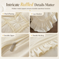 🛏Parure de Lit Princesse à Volants – Coton Lavé Doux, Style Français
