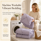 🛏Parure de Lit Princesse à Volants – Coton Lavé Doux, Style Français