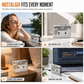 📼🎧✨ Lecteur de Cassette Portable Transparent & Convertisseur Cassette vers MP3 avec Interface Type-C