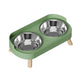 Elevated Double Pet Feeder