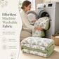 Lightweight Summer Cool Quilt with Soybean Fiber Filling and Textured Dot Fabric Machine Washable Air Conditioning Blanket for Adults and Kids