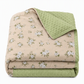 Lightweight Summer Cool Quilt with Soybean Fiber Filling and Textured Dot Fabric Machine Washable Air Conditioning Blanket for Adults and Kids