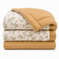 Lightweight Summer Cool Quilt with Soybean Fiber Filling and Textured Dot Fabric Machine Washable Air Conditioning Blanket for Adults and Kids