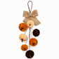 📢 Spécial Halloween ! 🎃 Décoration suspendue citrouille avec nœud, pour une touche adorablement effrayante sur portes, murs et fêtes 👻