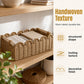 ⏳🔥LIMITED-TIME 50% OFF! ⏰Woven Storage Basket with Wooden Handles📦