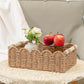 ⏳🔥LIMITED-TIME 50% OFF! ⏰Woven Storage Basket with Wooden Handles📦