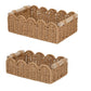 ⏳🔥LIMITED-TIME 50% OFF! ⏰Woven Storage Basket with Wooden Handles📦
