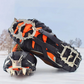 🧊🥾 Crampons antidérapants à 18 pointes – À enfiler sur les chaussures pour la neige et le verglas