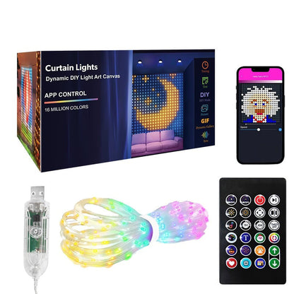 ⏳ Offre limitée −50% ⏰ Guirlande Lumineuse LED Rideau Imperméable