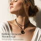 🌙 PROMO FLASH : 50% DE RÉDUCTION ! Collier Gothique – Perles Cristal Noir Double Couche & Pendentif Lune Ajourée en Alliage de Zinc for une Élégance Sombre et Mystérieuse ✨🖤