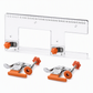 🔧 ⏳🔥 OFFRE LIMITÉE −50% ! ⏰ Gabarit de Rainurage pour Portes Sans Poignée : Pinces en Aluminium & Graduations Gravées au Laser