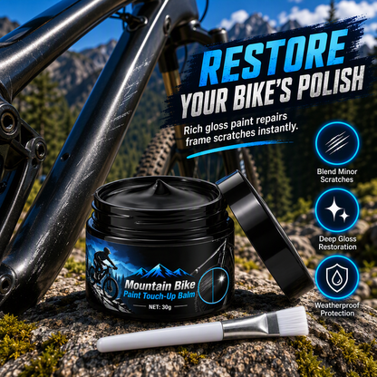 🚲 −50% AUJOURD’HUI !!🎨 Pâte de Retouche Peinture Cadre Vélo avec Pinceau – Réparation Rayures & Usure pour Vélo de Montagne