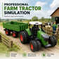 ⏳ OFFRE LIMITÉE −50% ! ⏰ Grand Tracteur de Ferme Jouet pour Enfants avec Remorques & Accessoires – À Friction et Télécommandé – Véhicules de Chantier pour Garçons