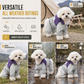 🐕🌧️ ⏳🔥 OFFRE LIMITÉE −50% ! ⏰ Imperméable Intégral pour Animaux À Quatre Pattes | Protège Pattes & Ventre de la Boue et de la Pluie 🏃