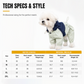 🐕🌧️ ⏳🔥 OFFRE LIMITÉE −50% ! ⏰ Imperméable Intégral pour Animaux À Quatre Pattes | Protège Pattes & Ventre de la Boue et de la Pluie 🏃