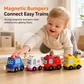 ⏳🔥 OFFRE LIMITÉE −50% ! ⏰ Coffret 4 Voitures Magnétiques Électriques avec Sons & Lumières – Voitures À Empiler et À Ramper pour Bébés & Tout-Petits