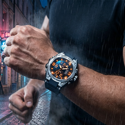 ⏳🔥 OFFRE LIMITÉE −50% ! ⏰ Montre de Sport Lumineuse Étanche pour Homme