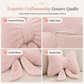 🎀 PROMO FLASH : 50% DE RÉDUCTION ! Coussin Nœud Papillon Moelleux & Décoratif – Soutien Lombaire & Confort Velours for Canapé, Lit et Bureau ✨