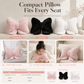 🎀 PROMO FLASH : 50% DE RÉDUCTION ! Coussin Nœud Papillon Moelleux & Décoratif – Soutien Lombaire & Confort Velours for Canapé, Lit et Bureau ✨