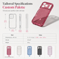 ✨ Coque Paillettes Antichoc pour iPhone – Effet Scintillant, Protection Coins & Objectif, Anti-Jaunissement