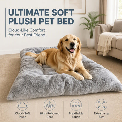 🐾 PROMO FLASH : 50% DE RÉDUCTION ! Tapis de Couchage Orthopédique pour Chien & Chat – Garnissage Haute Résilience & Tissu Respirant for un Sommeil Confortable et Réparateur 💤✨