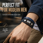 🔱 PROMO FLASH : 50% DE RÉDUCTION ! Bracelet Rétro en Cuir Tressé pour Homme – Fermoir Magnétique à Motif Épi de Blé for un Style Masculin Élégant au Quotidien ✨