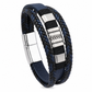 🔱 PROMO FLASH : 50% DE RÉDUCTION ! Bracelet Rétro en Cuir Tressé pour Homme – Fermoir Magnétique à Motif Épi de Blé for un Style Masculin Élégant au Quotidien ✨