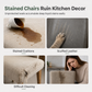 Waterproof Thickened Stretch Dining Chair Covers Elastic Chair Protector Slipcovers for Hotel and Restaurant