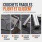 ⏳🔥 OFFRE LIMITÉE −50% ! ⏰ Crochets de toit stabilisateurs pour échelle en alliage d'aluminium avec tige stabilisatrice pour échelles droites