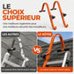 ⏳🔥 OFFRE LIMITÉE −50% ! ⏰ Crochets de toit stabilisateurs pour échelle en alliage d'aluminium avec tige stabilisatrice pour échelles droites
